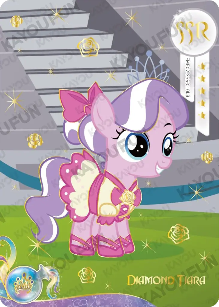Kartu Kayou My Little Pony - Diamond Tiara (SSR)