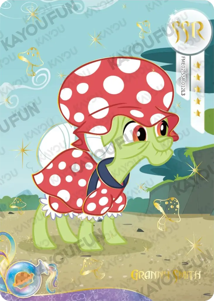 Kartu Kayou My Little Pony - Granny Smith (SSR)