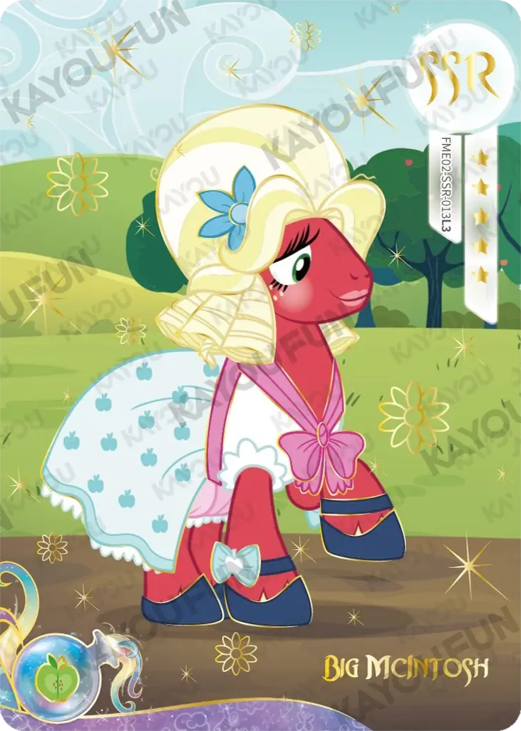 Kartu Kayou My Little Pony - Big McIntosh (SSR)