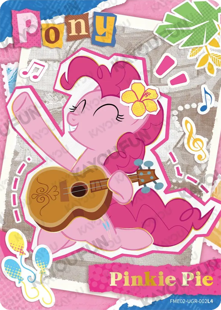 Kartu Kayou My Little Pony - Pinkie Pie (USR)