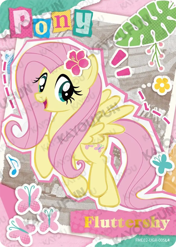 Kartu Kayou My Little Pony - Fluttershy (USR)