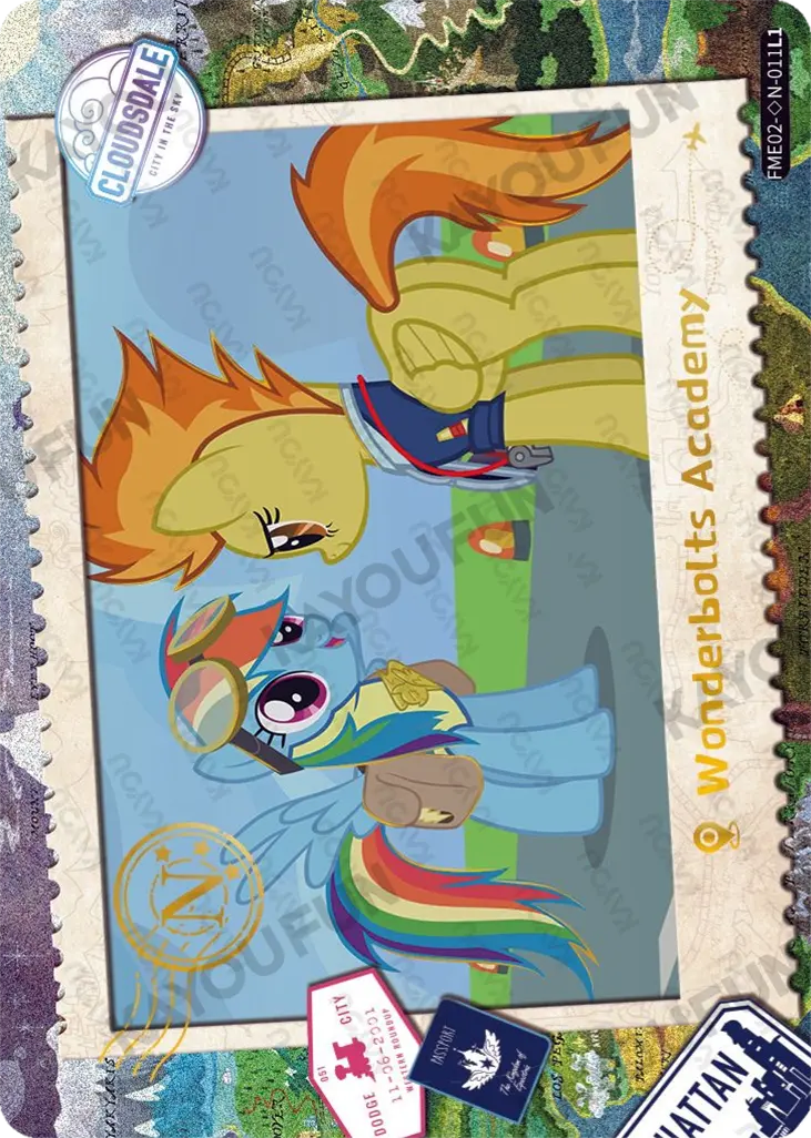 Kartu Kayou My Little Pony - Wonderbolts Academy (◇N)