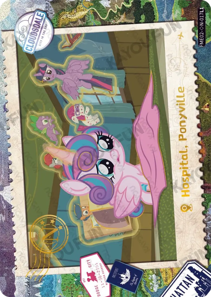 Kartu Kayou My Little Pony - Ponyville Hospital (◇N)