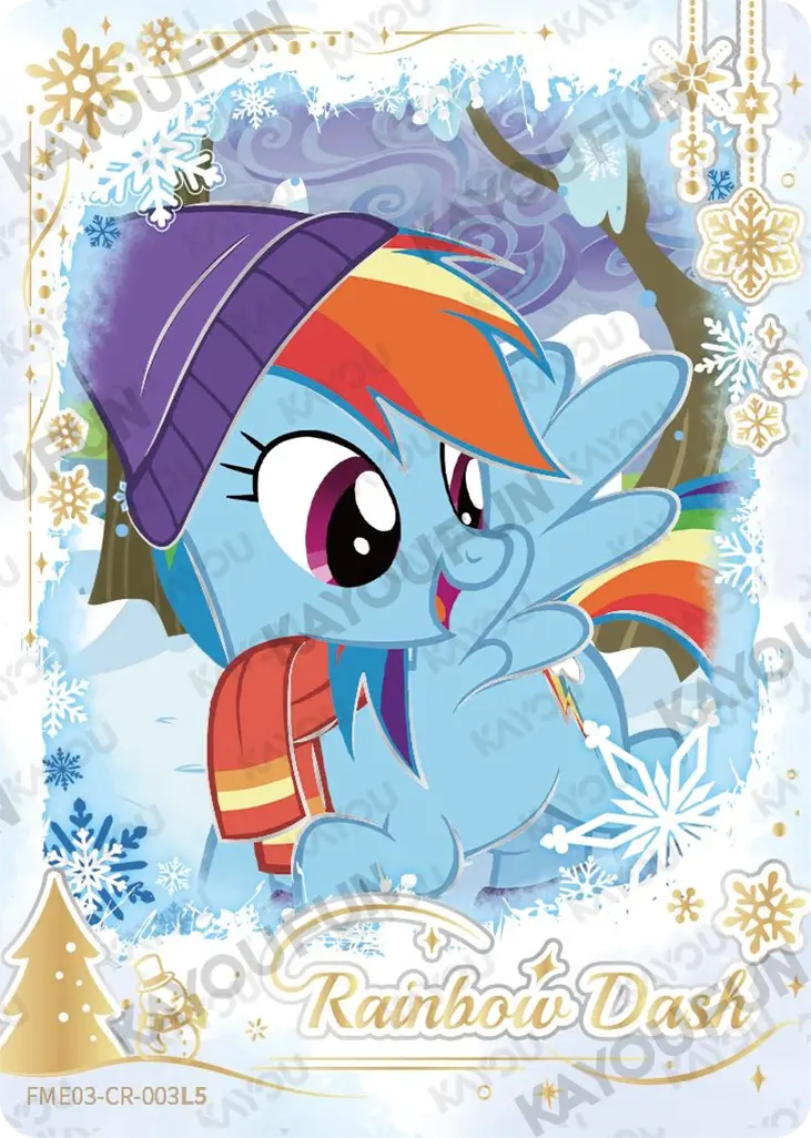 Kartu Kayou My Little Pony - Rainbow Dash (CR)