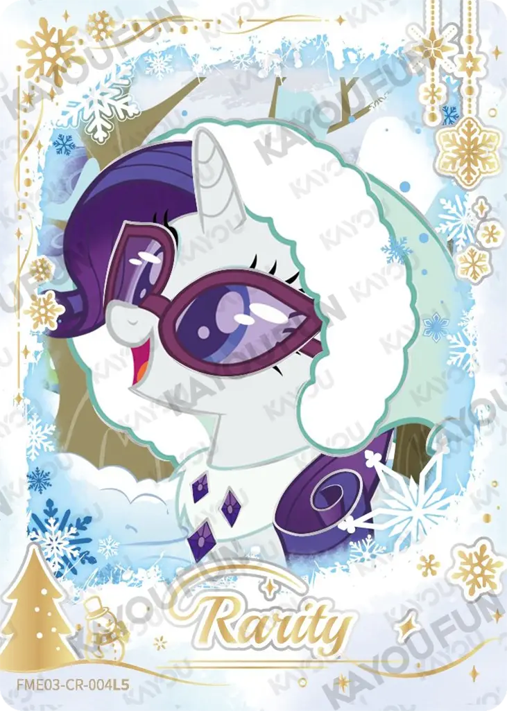 Kartu Kayou My Little Pony - Rarity (CR)