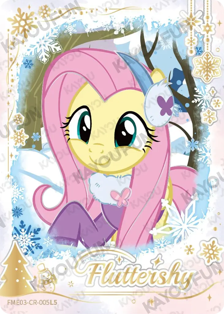 Kartu Kayou My Little Pony - Fluttershy (CR)