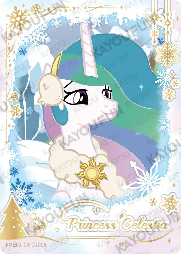 Kartu Kayou My Little Pony - Princess Celestia (CR)