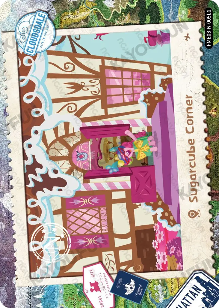 Kartu Kayou My Little Pony - Sugarcube Corner (N)