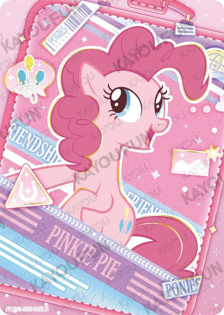 Kartu Kayou My Little Pony - Pinkie Pie (SSR)