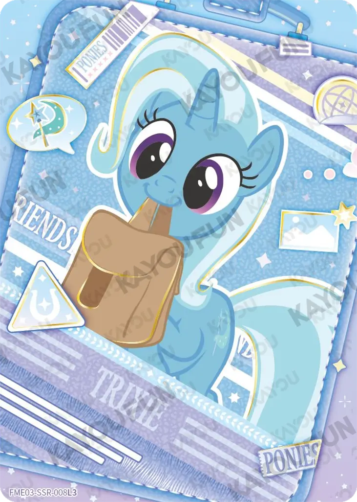 Kartu Kayou My Little Pony - Trixie (SSR)
