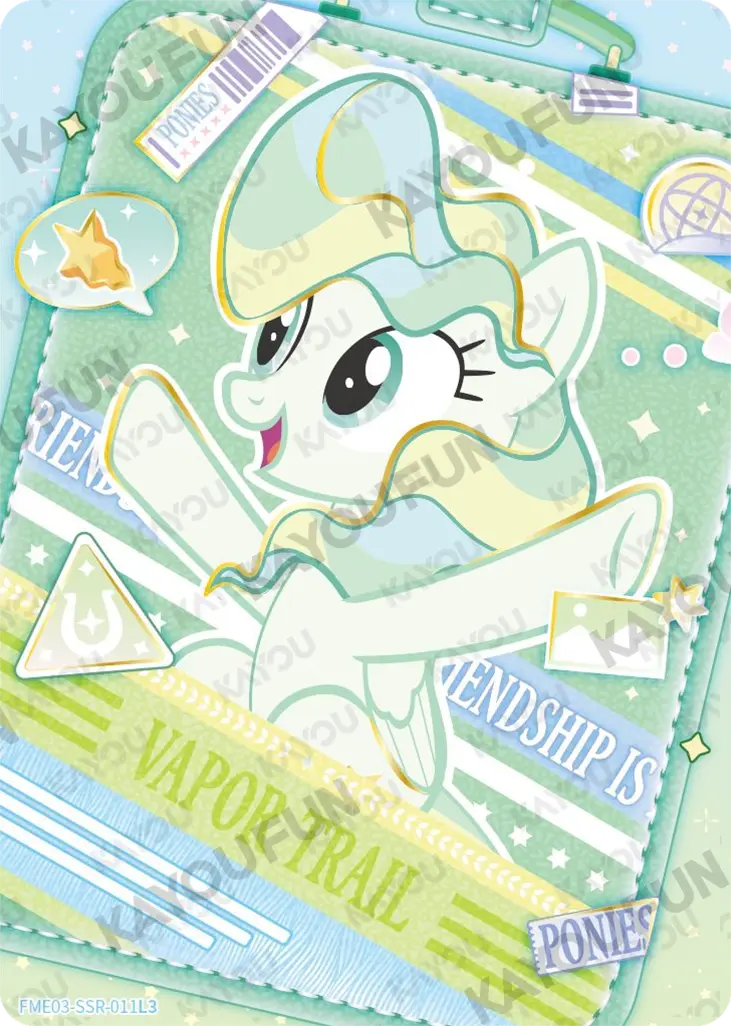 Kartu Kayou My Little Pony - Vapor Trail (SSR)