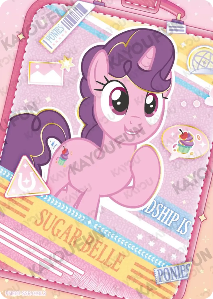 Kartu Kayou My Little Pony - Sugar Belle (SSR)
