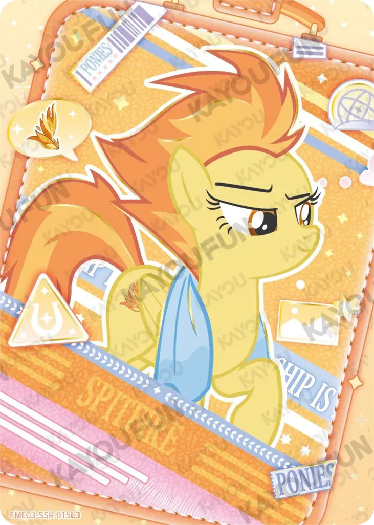 Kartu Kayou My Little Pony - Spitfire (SSR)