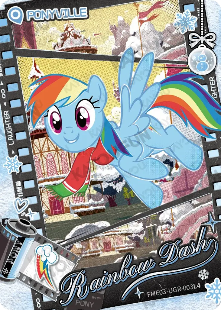 Kartu Kayou My Little Pony - Rainbow Dash (USR)