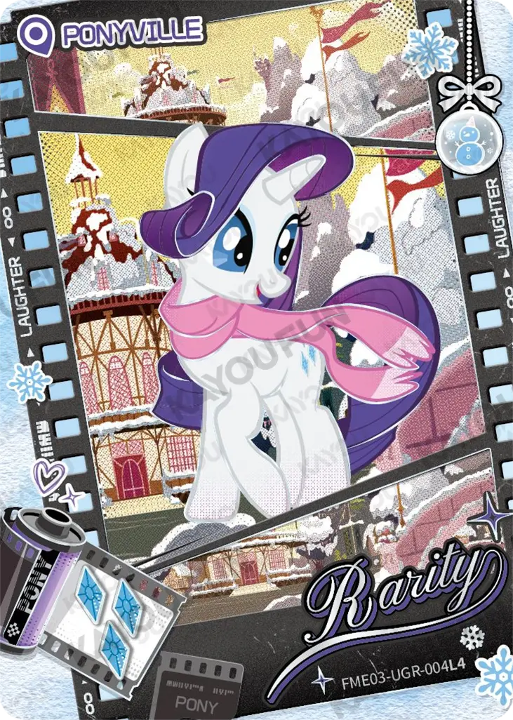 Kartu Kayou My Little Pony - Rarity (USR)