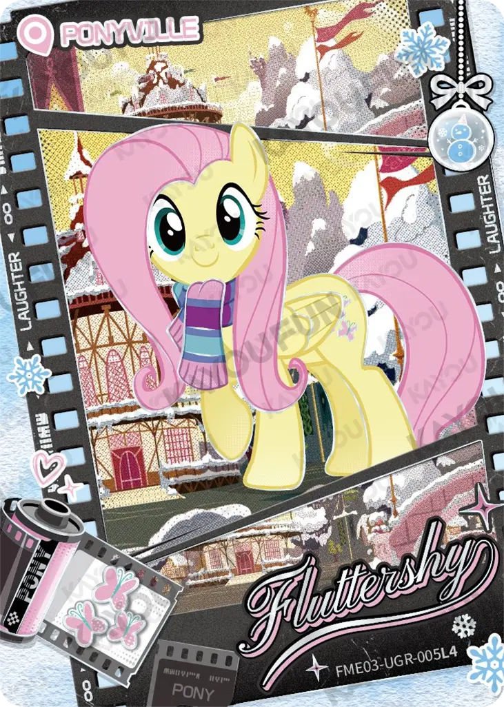 Kartu Kayou My Little Pony - Fluttershy (USR)