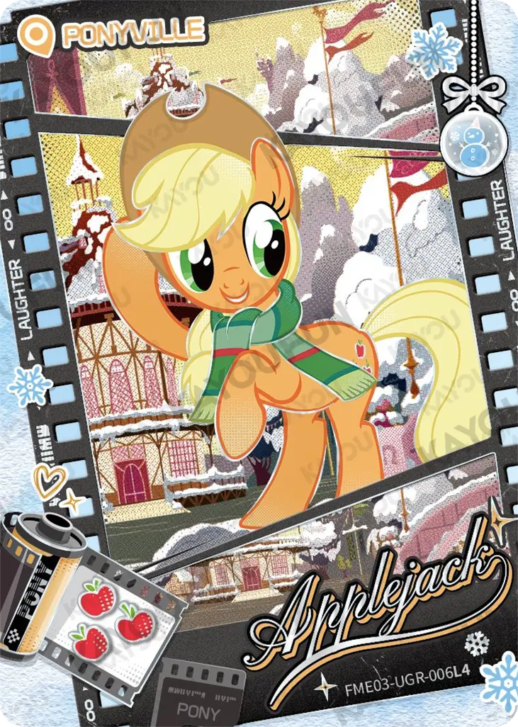 Kartu Kayou My Little Pony - Applejack (USR)