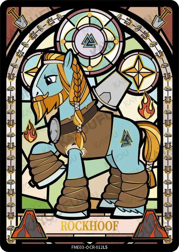 Kartu Kayou My Little Pony - Rockhoof (◇CR)
