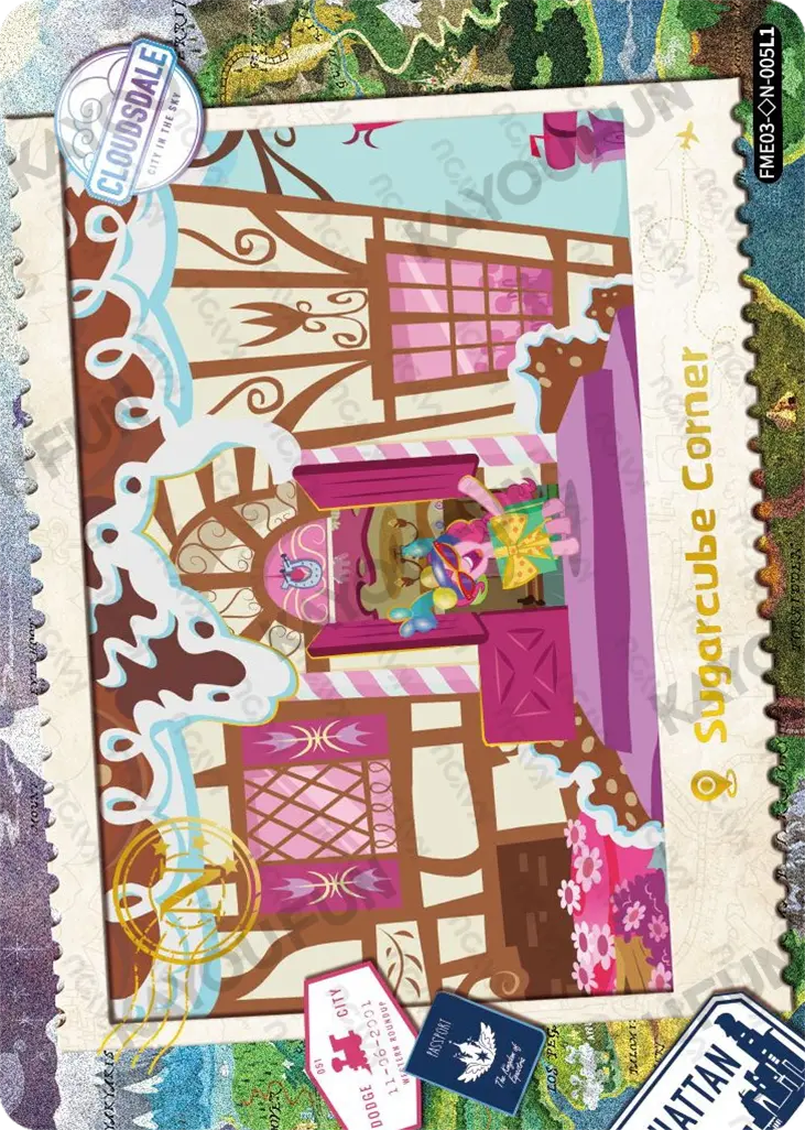 Kartu Kayou My Little Pony - Sugarcube Corner (◇N)