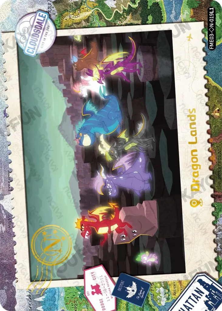 Kartu Kayou My Little Pony - Dragon Lands (◇N)