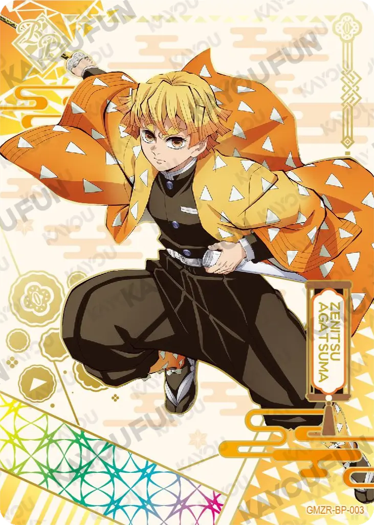 Kartu Kayou Demon Slayer - Zenitsu Agatsuma (BP)