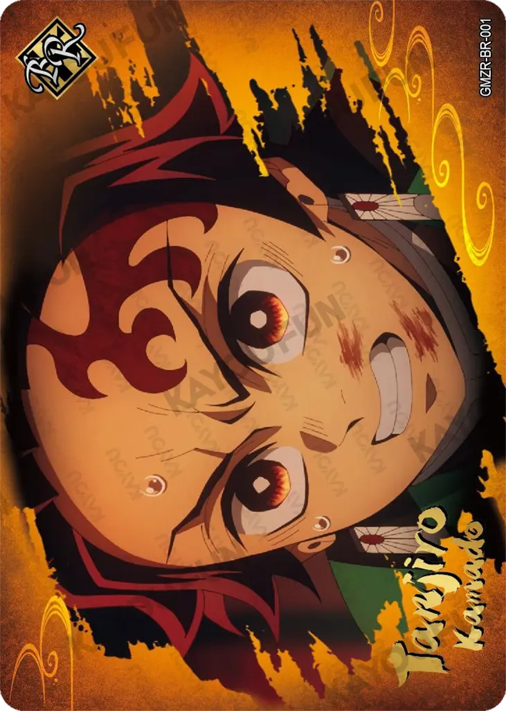 Kartu Kayou Demon Slayer - Tanjiro Kamado (BR)