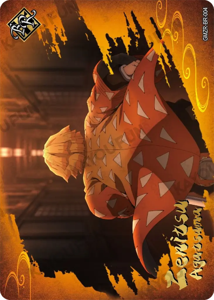Kartu Kayou Demon Slayer - Zenitsu Agatsuma (BR)