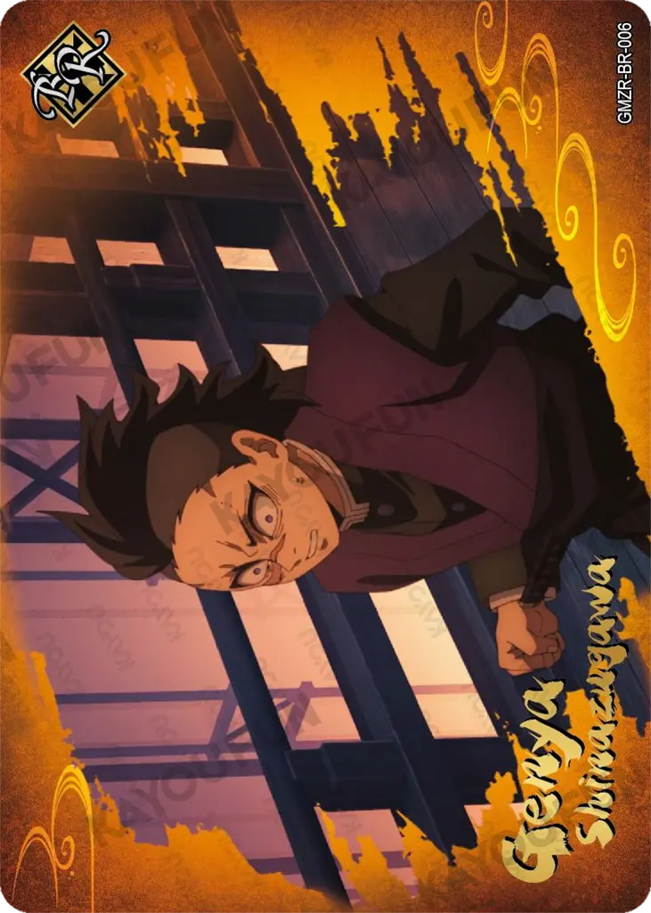 Kartu Kayou Demon Slayer - Genya Shinazugawa (BR)