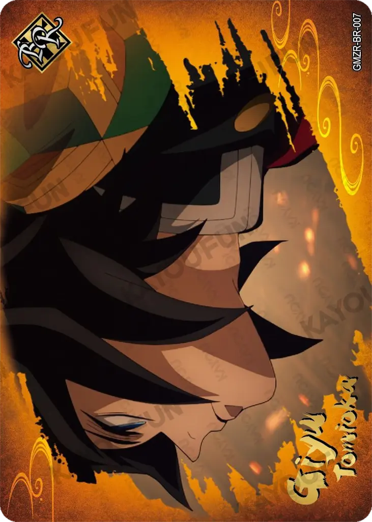 Kartu Kayou Demon Slayer - Giyu Tomioka (BR)
