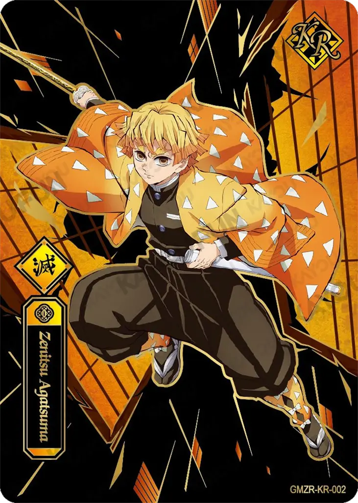 Kartu Kayou Demon Slayer - Zenitsu Agatsuma (KR)