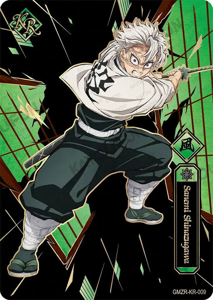 Kartu Kayou Demon Slayer - Sanemi Shinazugawa (KR)