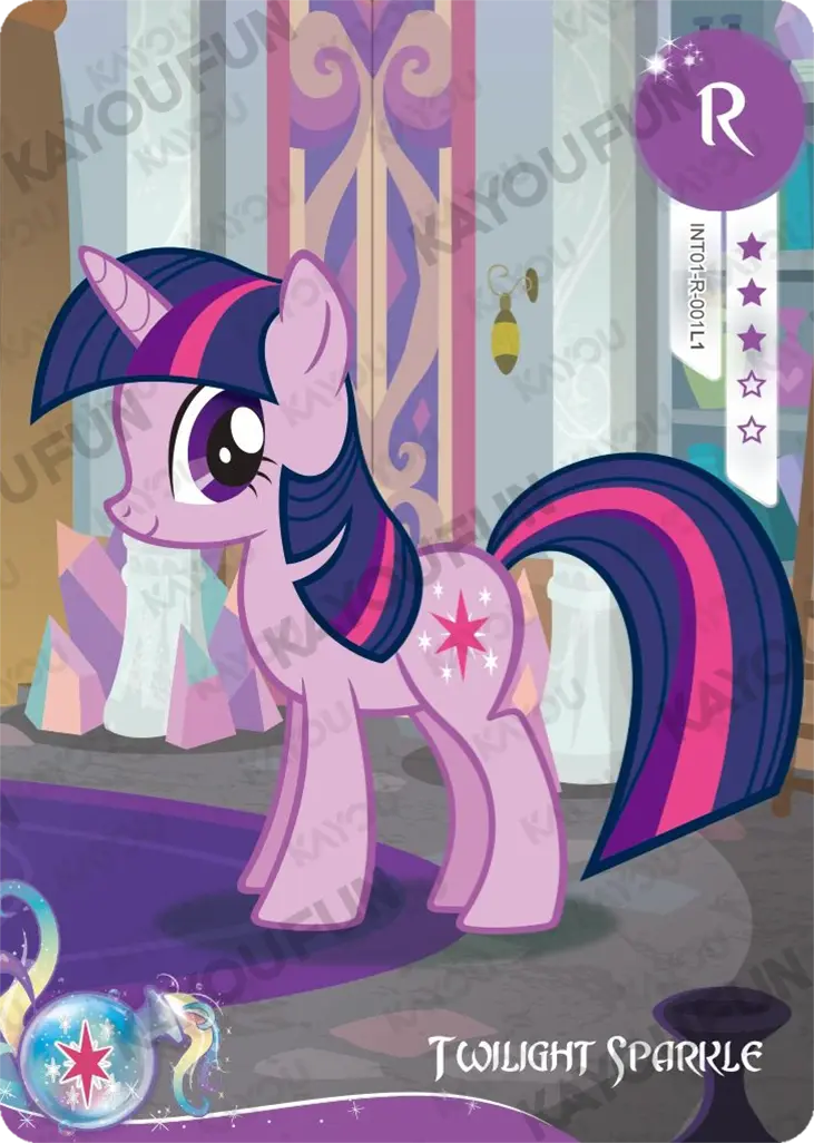 Kartu Kayou My Little Pony - Twilight Sparkle (R)