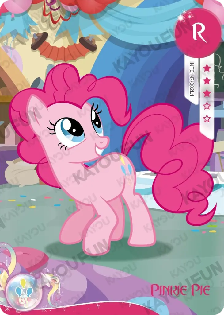 Kartu Kayou My Little Pony - Pinkie Pie (R)