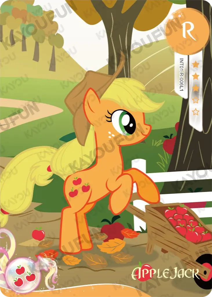 Kartu Kayou My Little Pony - Applejack (R)