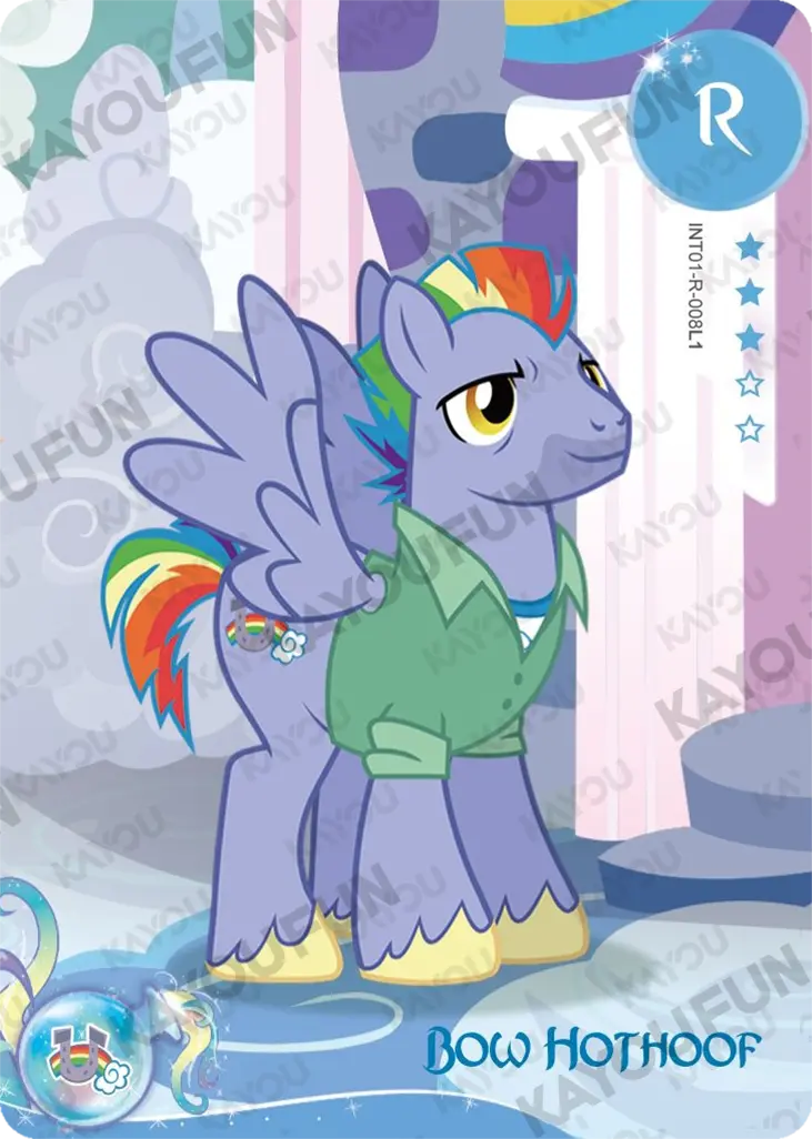 Kartu Kayou My Little Pony - Bow Hothoof (R)
