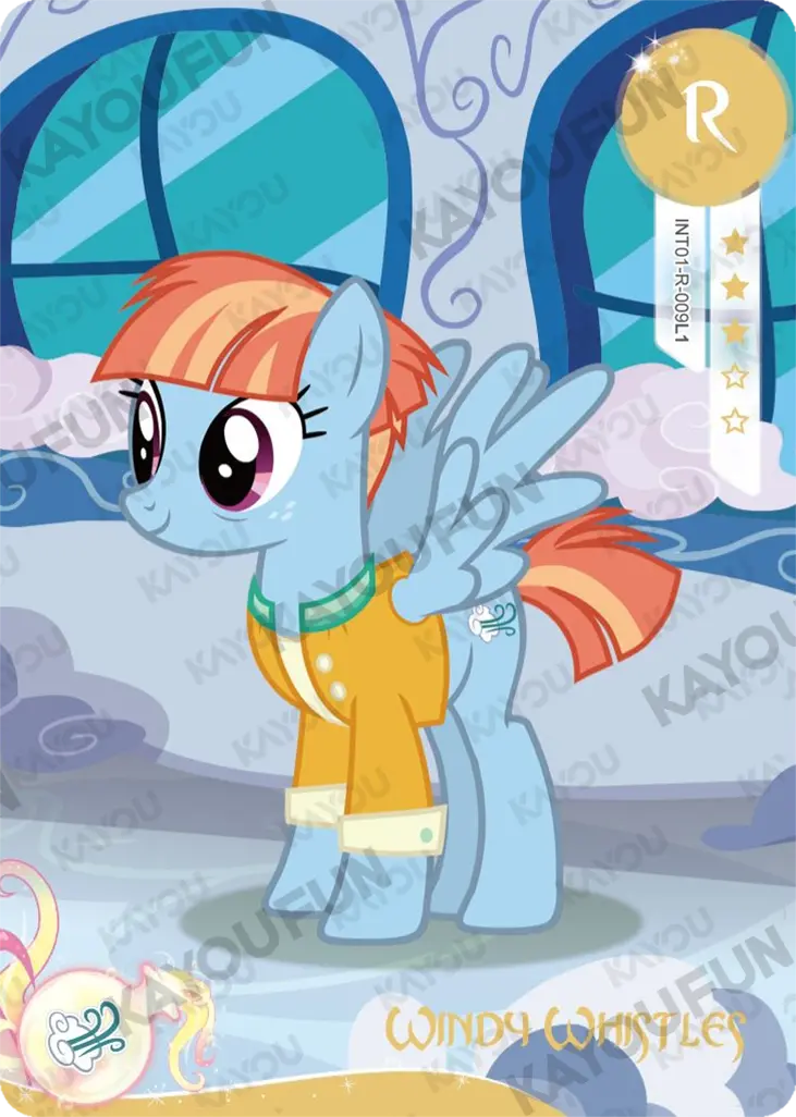 Kartu Kayou My Little Pony - Windy Whistles (R)