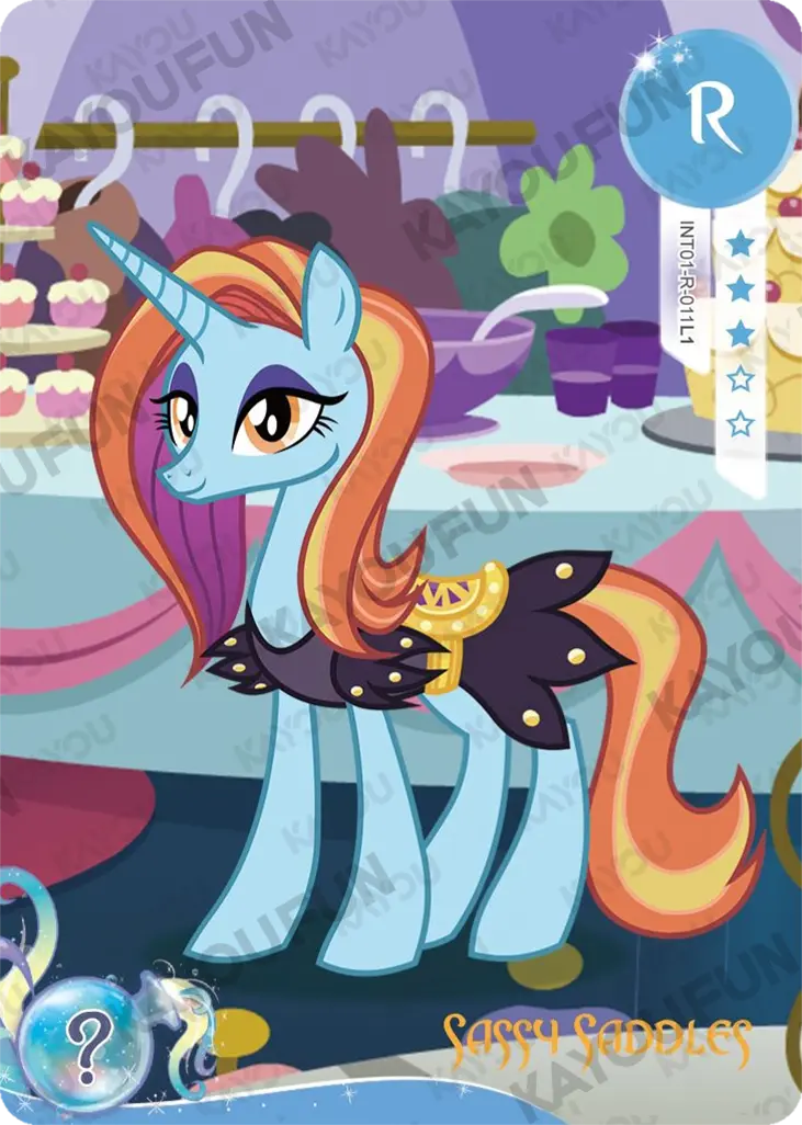 Kartu Kayou My Little Pony - Sassy Saddles (R)