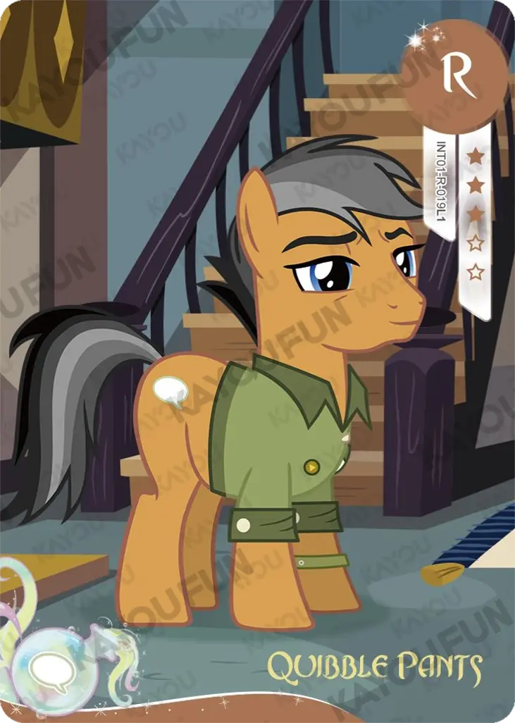 Kartu Kayou My Little Pony - Quibble Pants (R)