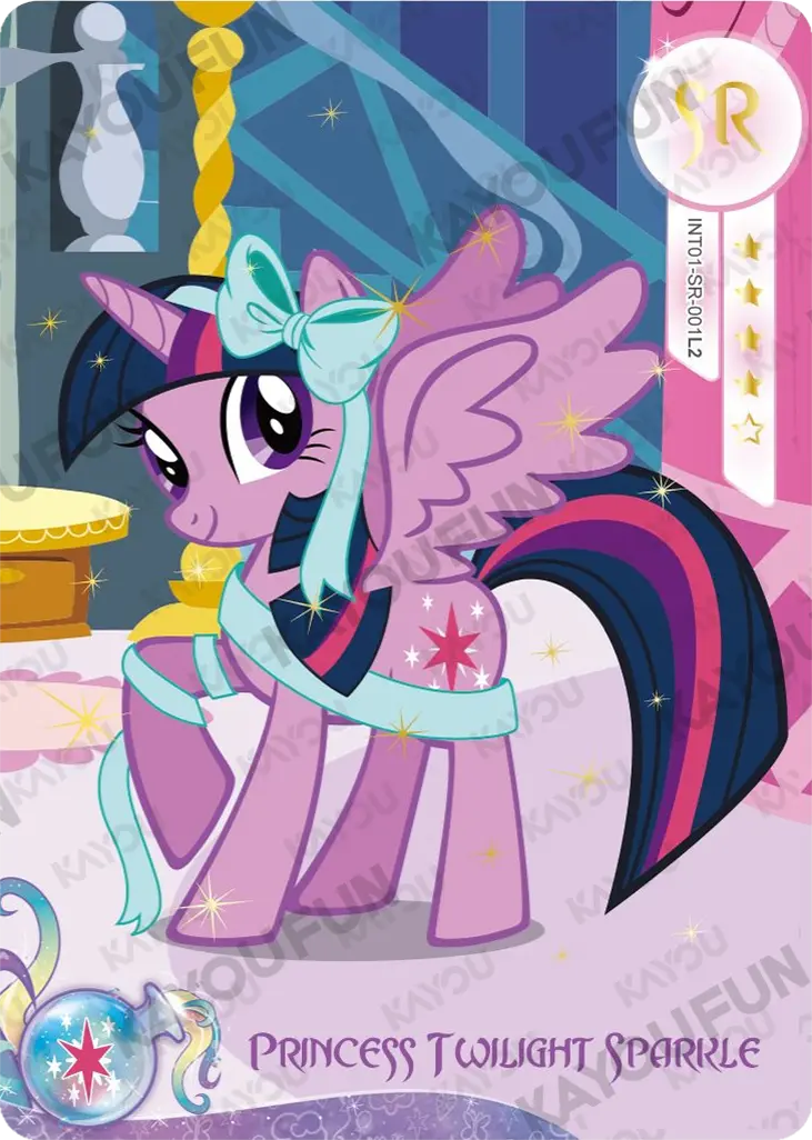 Kartu Kayou My Little Pony - Princess Twilight Sparkle (SR)