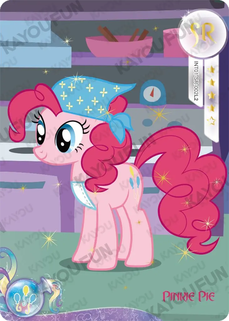 Kartu Kayou My Little Pony - Pinkie Pie (SR)