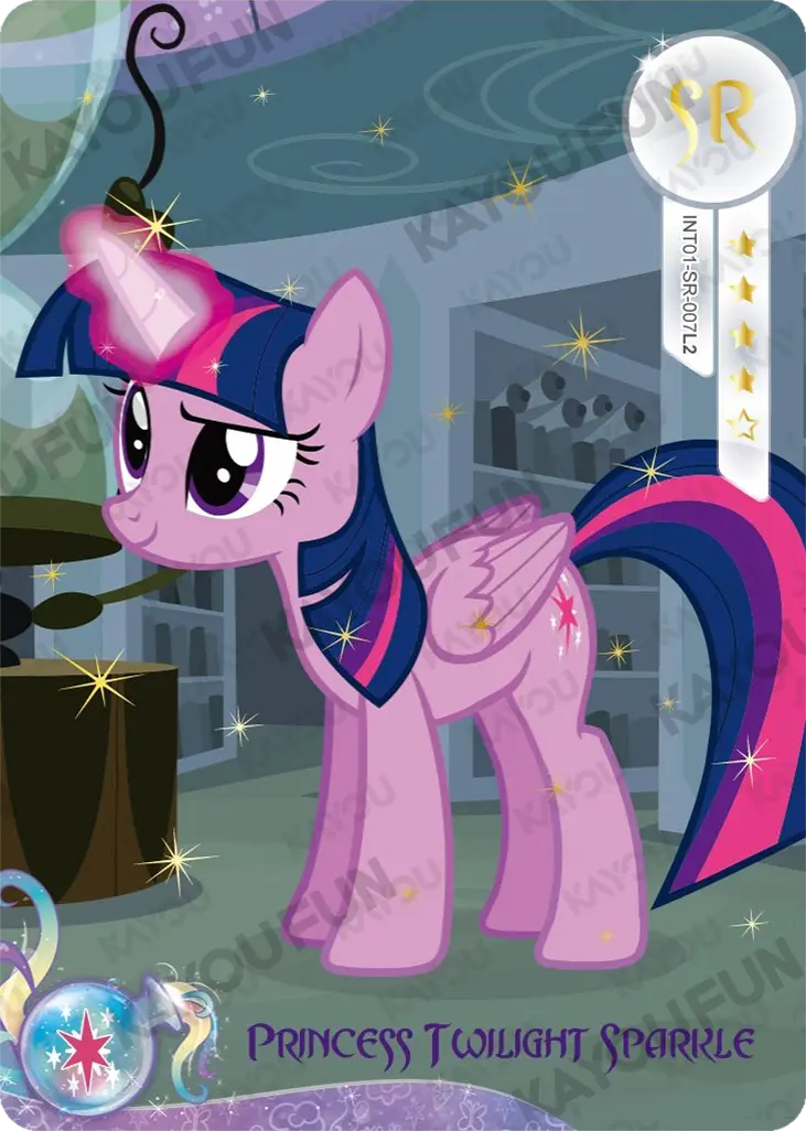 Kartu Kayou My Little Pony - Princess Twilight Sparkle (SR)