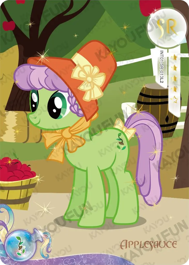 Kartu Kayou My Little Pony - Applesauce (SR)