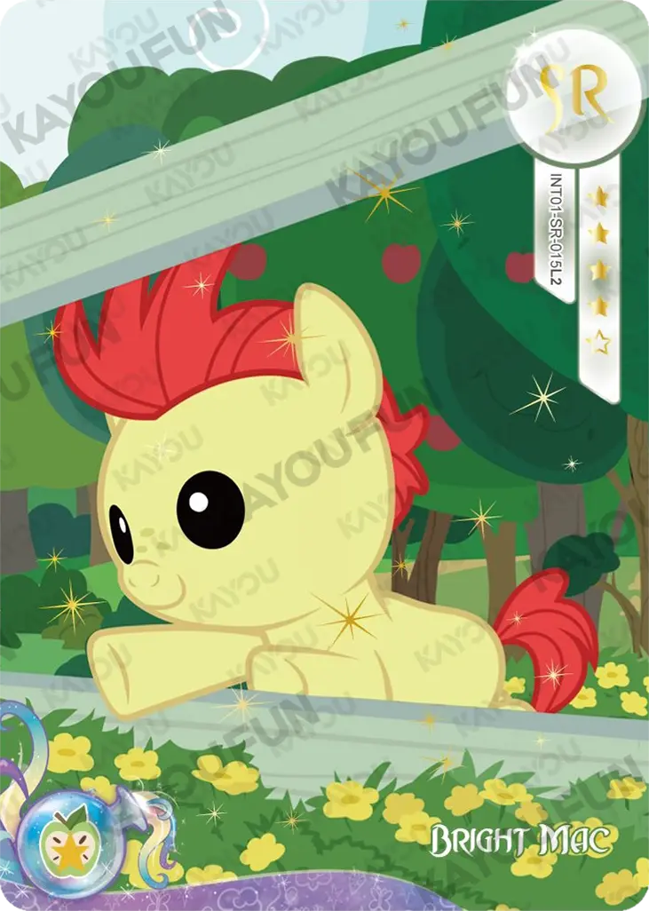 Kartu Kayou My Little Pony - Bright Mac (SR)