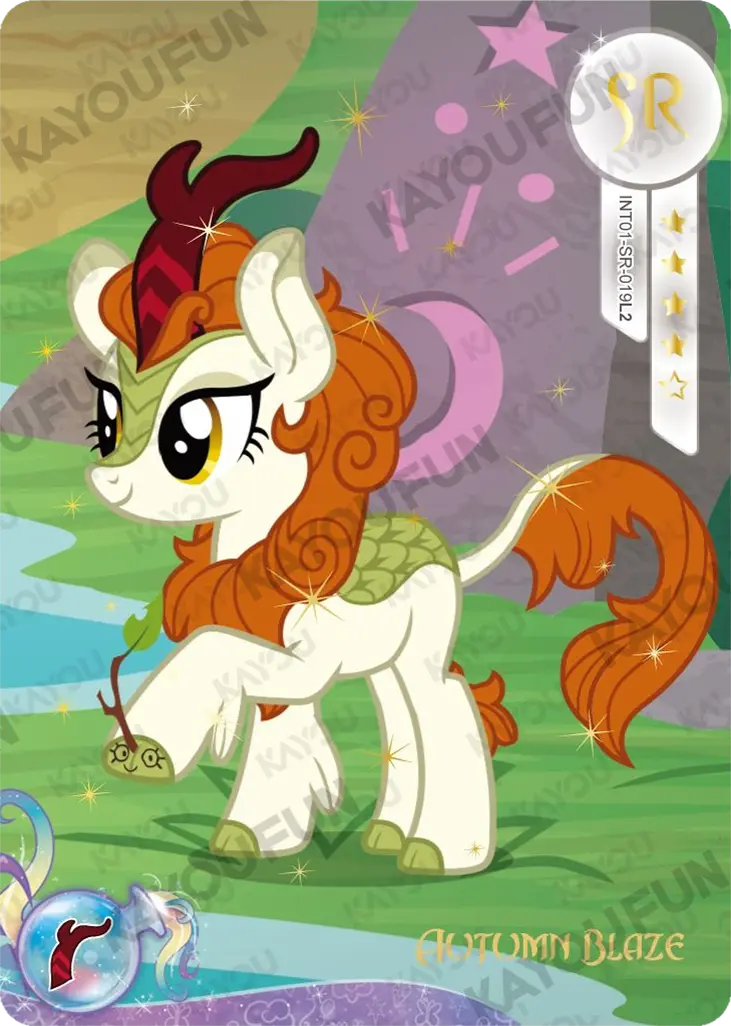 Kartu Kayou My Little Pony - Autumn Blaze (SR)