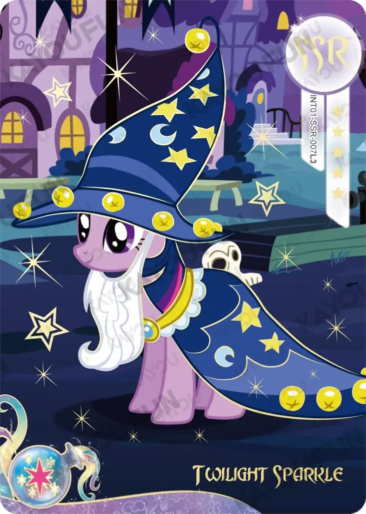 Kartu Kayou My Little Pony - Twilight Sparkle (SSR)