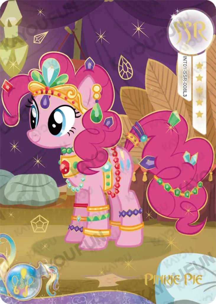 Kartu Kayou My Little Pony - Pinkie Pie (SSR)