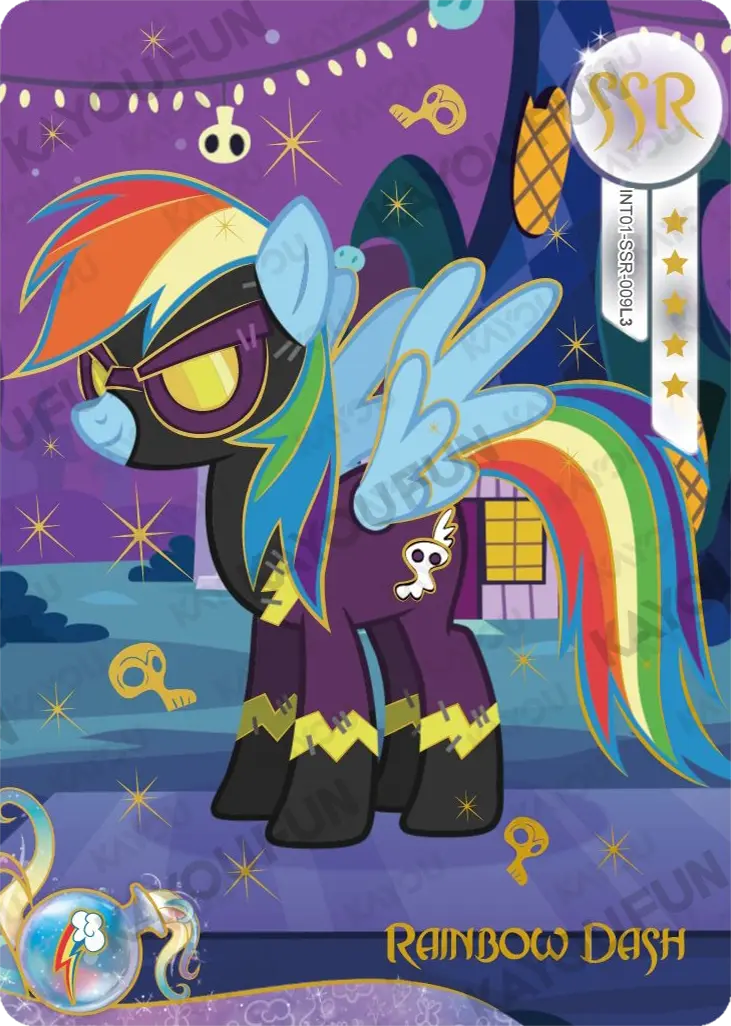 Kartu Kayou My Little Pony - Rainbow Dash (SSR)