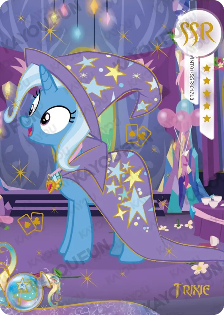 Kartu Kayou My Little Pony - Trixie (SSR)