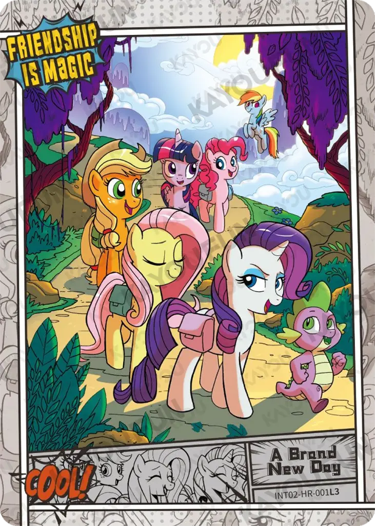 Kartu Kayou My Little Pony - A Brand New Day (HR)