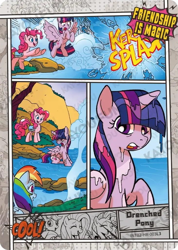 Kartu Kayou My Little Pony - Drenched Pony (HR)